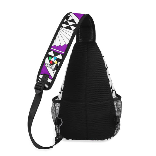 Southwest Sunrise in Purple Crossbody Bag