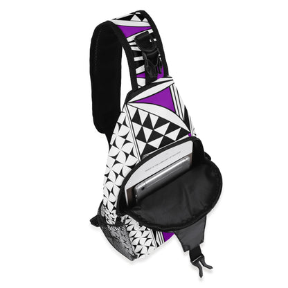 Southwest Sunrise in Purple Crossbody Bag