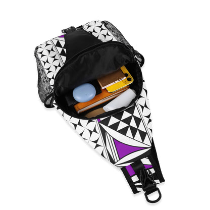 Southwest Sunrise in Purple Crossbody Bag