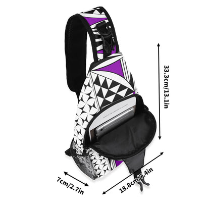 Southwest Sunrise in Purple Crossbody Bag