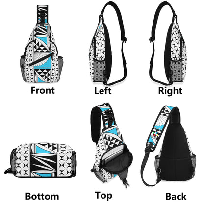 Southwest Sunrise in Turquoise Crossbody Bag