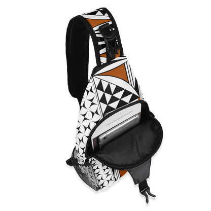 Southwest Sunrise in Rust Crossbody Bag