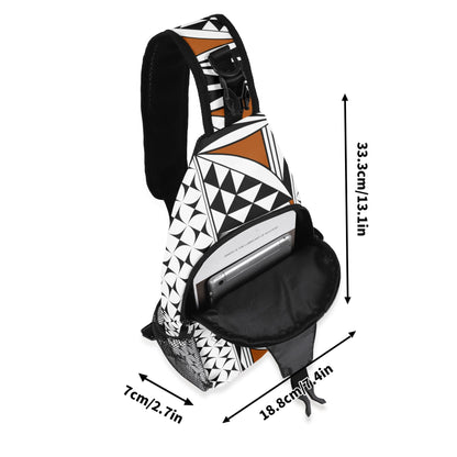 Southwest Sunrise in Rust Crossbody Bag