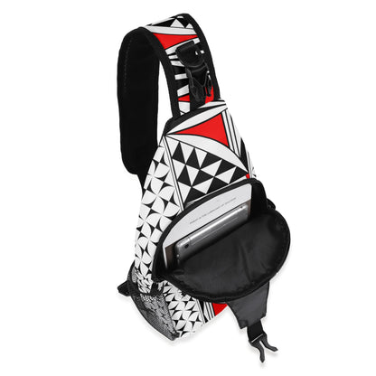 Southwest Sunrise in Red Crossbody Bag