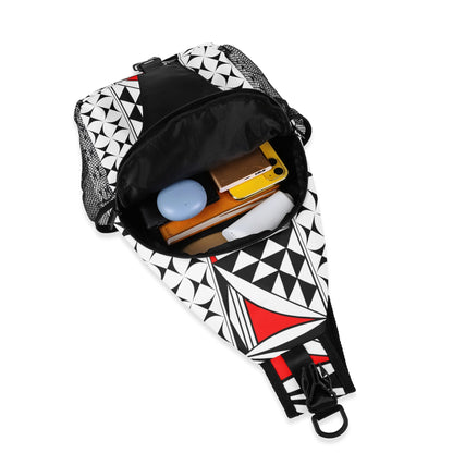 Southwest Sunrise in Red Crossbody Bag