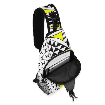 Southwest Sunrise in Yellow Crossbody Bag