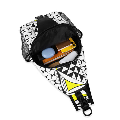 Southwest Sunrise in Yellow Crossbody Bag