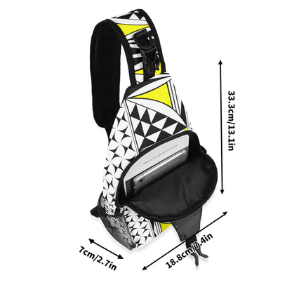 Southwest Sunrise in Yellow Crossbody Bag