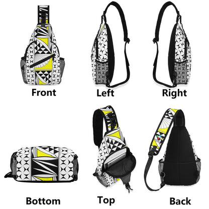 Southwest Sunrise in Yellow Crossbody Bag