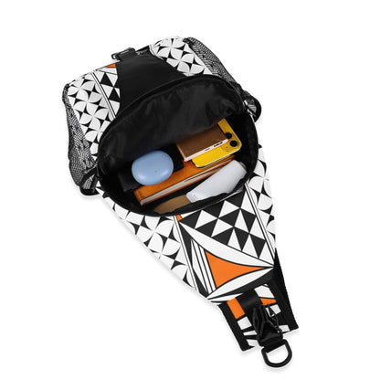 Southwest Sunrise in Orange Crossbody Bag