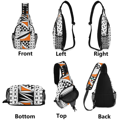 Southwest Sunrise in Orange Crossbody Bag