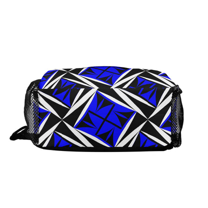 Sacred Winds in Blue Crossbody Bag