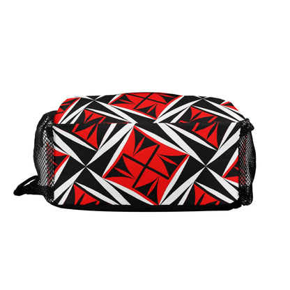 Sacred Winds in Red Crossbody Bag
