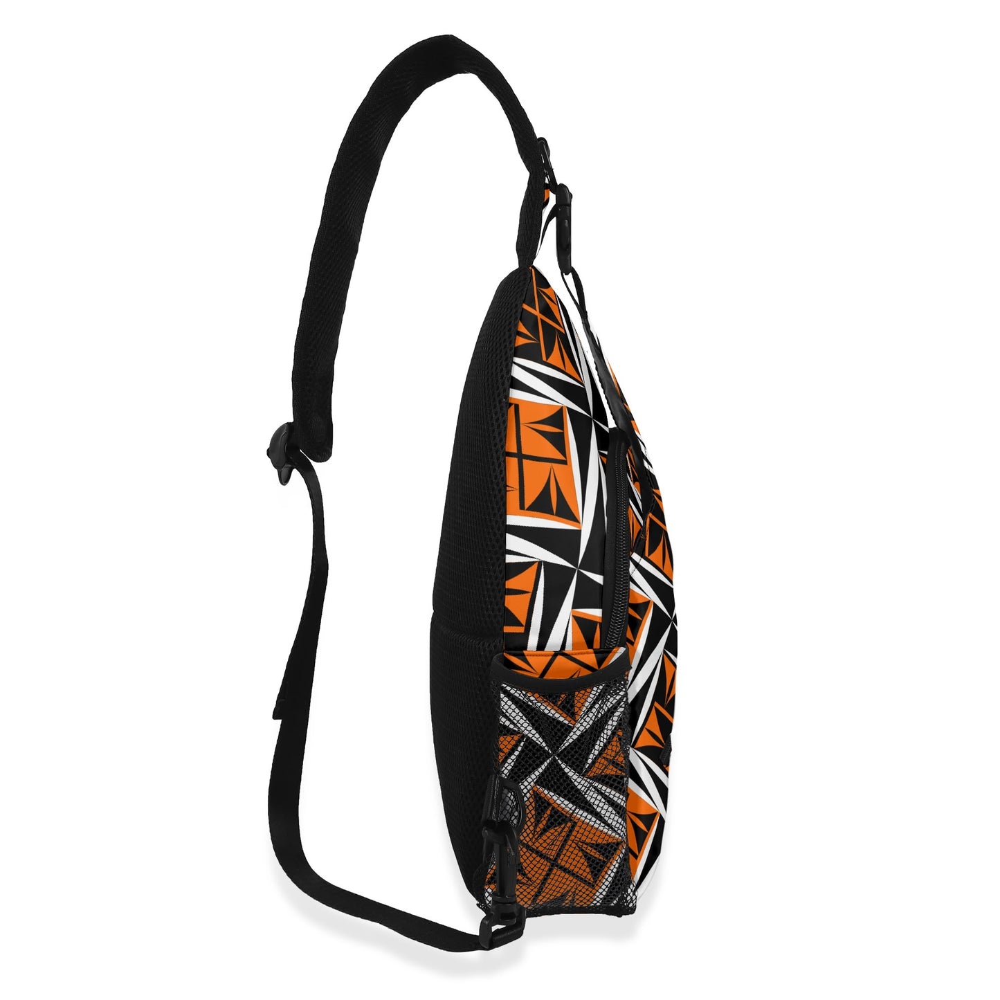 Sacred Winds in Orange Crossbody Bag