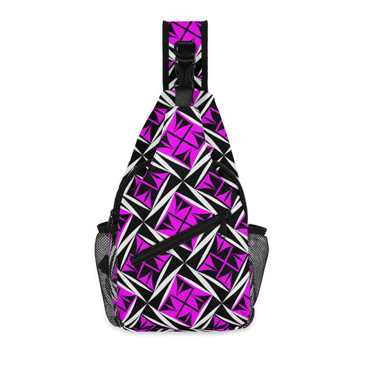 Sacred Winds in Pink Crossbody Bag