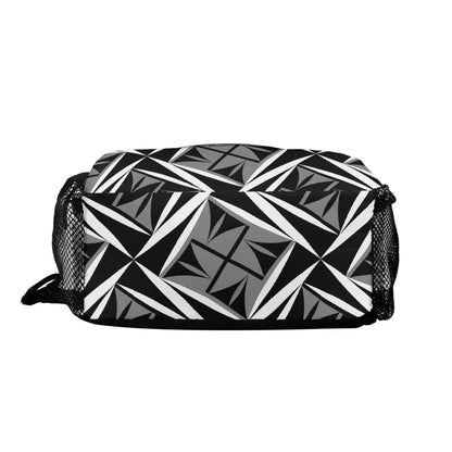 Sacred Winds in Gray Crossbody Bag