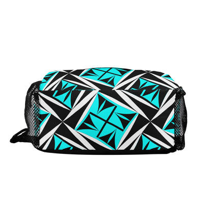 Sacred Winds in Turquoise Crossbody Bag