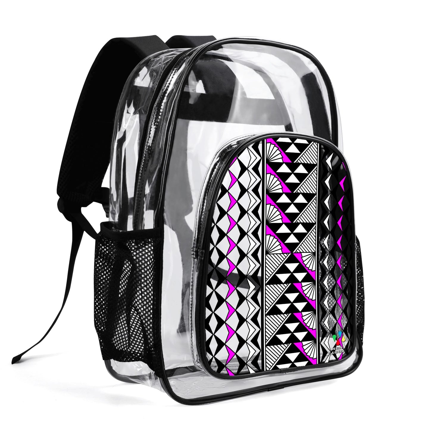 Sun and Rain in Pink Transparent Backpack