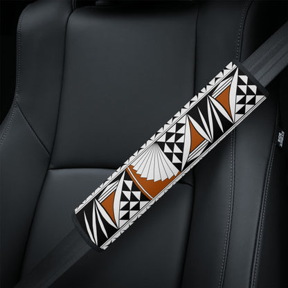 Southwest Sunrise in Rust Seat Belt Cover