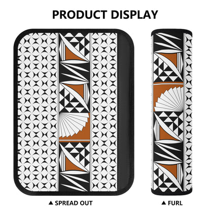 Southwest Sunrise in Rust Seat Belt Cover