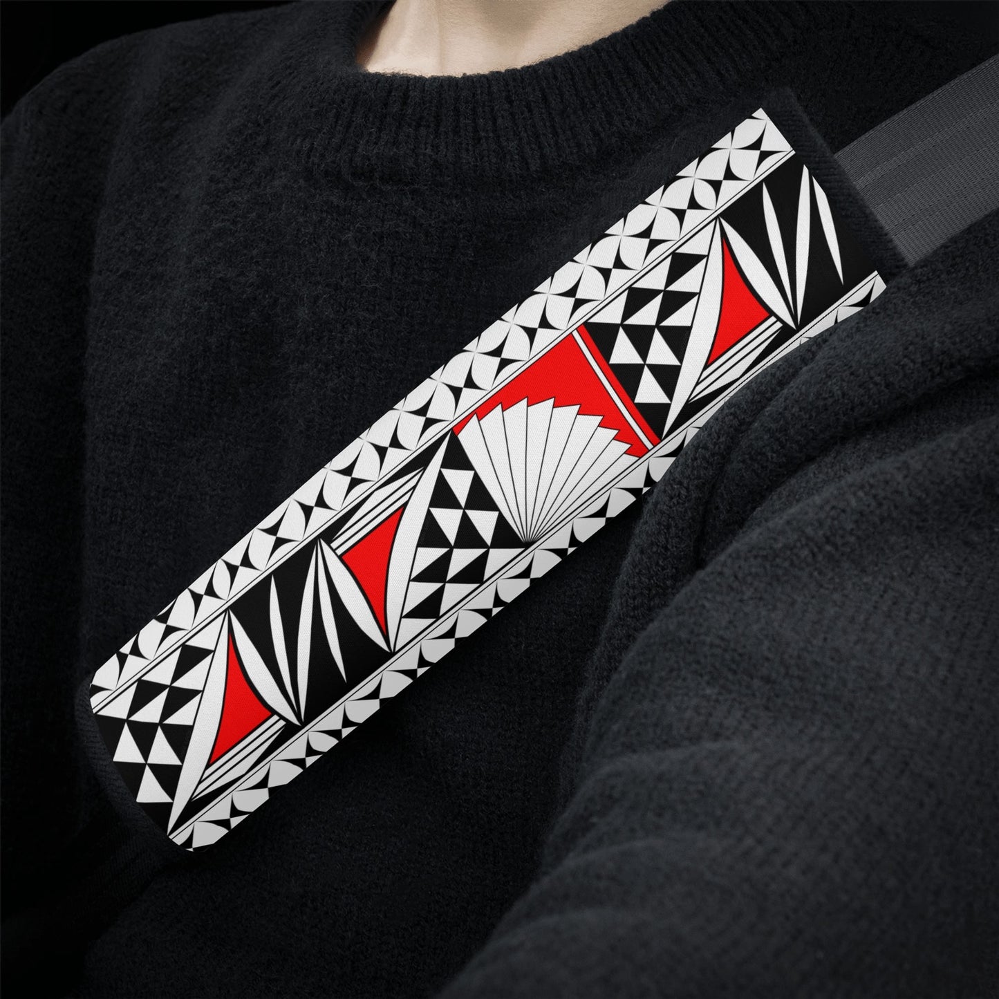 Southwest Sunrise in Red Seat Belt Cover
