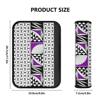 Southwest Sunrise in Purple Seat Belt Cover