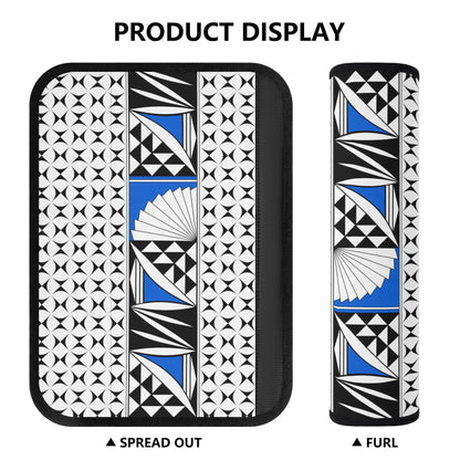 Southwest Sunrise in Blue Seat Belt Cover