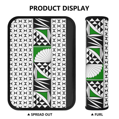 Southwest Sunrise in Green Seat Belt Cover