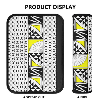 Southwest Sunrise in Yellow Seat Belt Cover