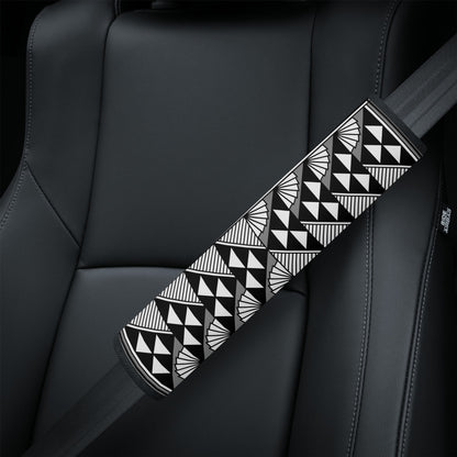 Sun and Rain in Gray Seat Belt Cover