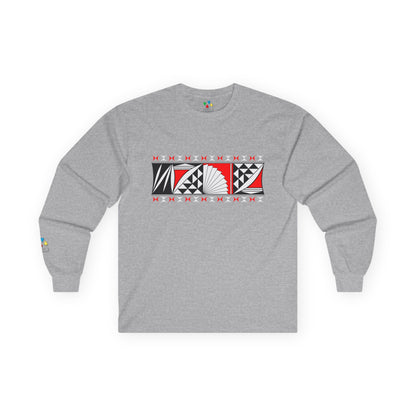 Southwest Sunrise in Red Unisex Long Sleeve Tee