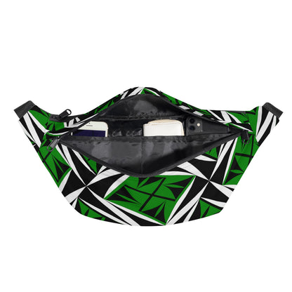 Sacred Winds in Green Fanny Pack