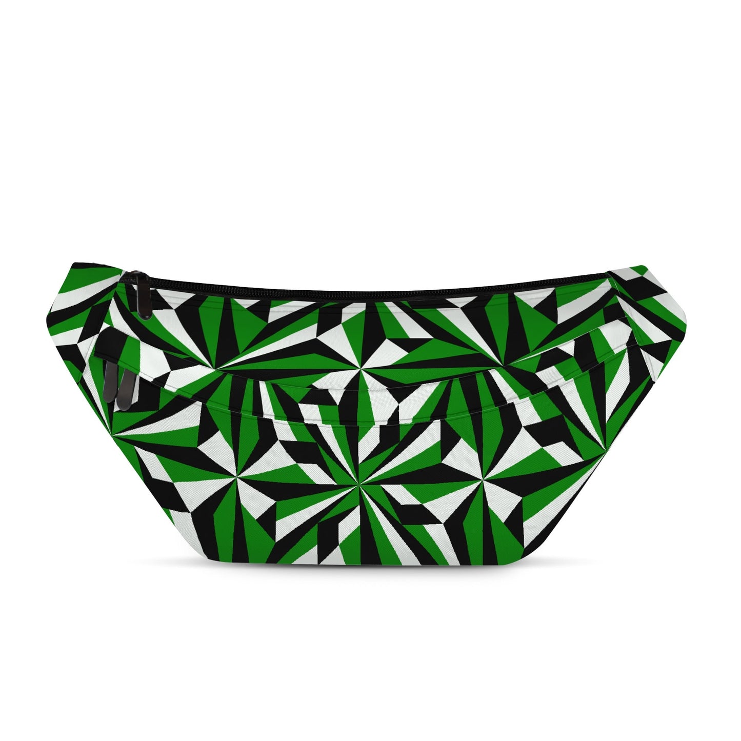 Desert Flowers in Green Fanny Pack