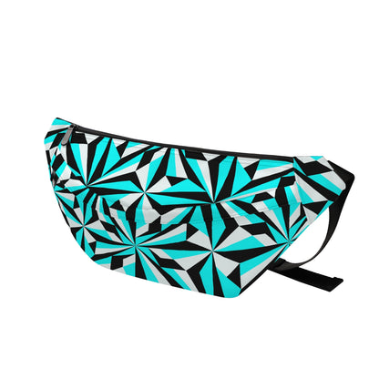 Desert Flowers in Turquoise Fanny Pack
