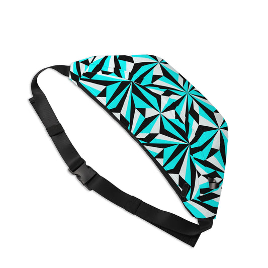 Desert Flowers in Turquoise Fanny Pack