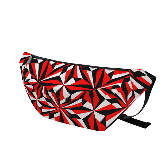 Desert Flowers in Red Fanny Pack