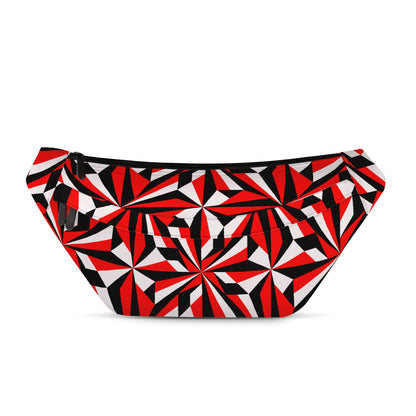 Desert Flowers in Red Fanny Pack