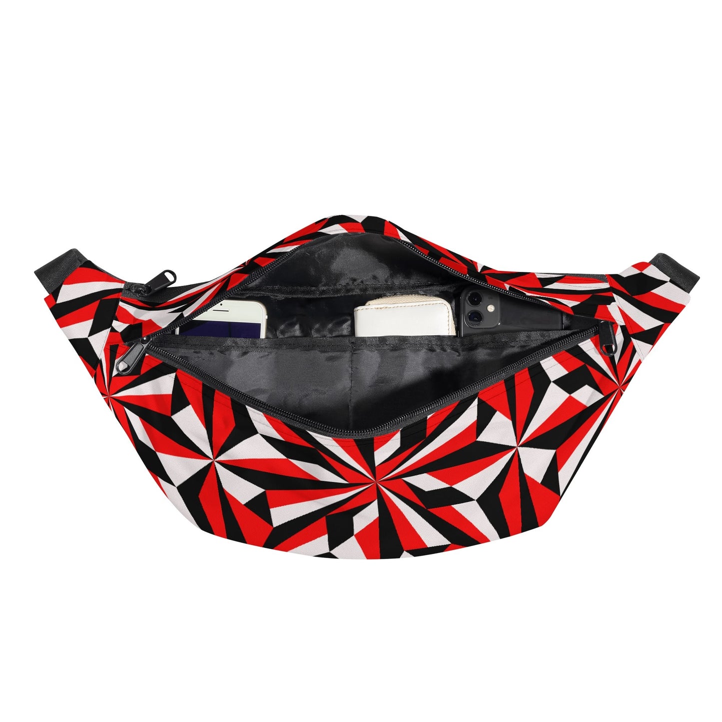 Desert Flowers in Red Fanny Pack