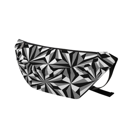 Desert Flowers in Gray Fanny Pack