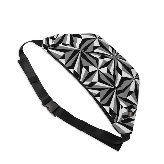 Desert Flowers in Gray Fanny Pack
