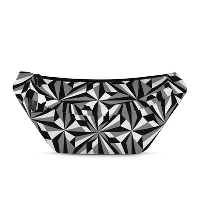 Desert Flowers in Gray Fanny Pack