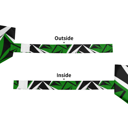 Sacred Winds in Green - Auto Open & Close Umbrella