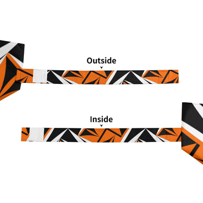 Sacred Winds in Orange - Auto Open & Close Umbrella