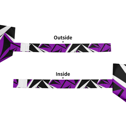 Sacred Winds in Purple - Auto Open & Close Umbrella