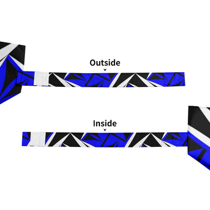 Sacred Winds in Blue - Auto Open & Close Umbrella