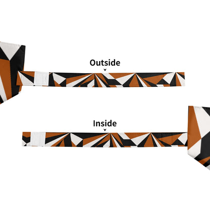 Desert Flowers in Rust - Auto Open & Close Umbrella