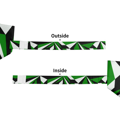 Desert Flowers in Green - Auto Open & Close Umbrella