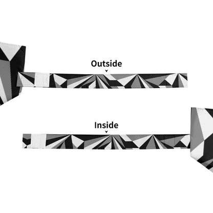 Desert Flowers in Gray - Auto Open & Close Umbrella