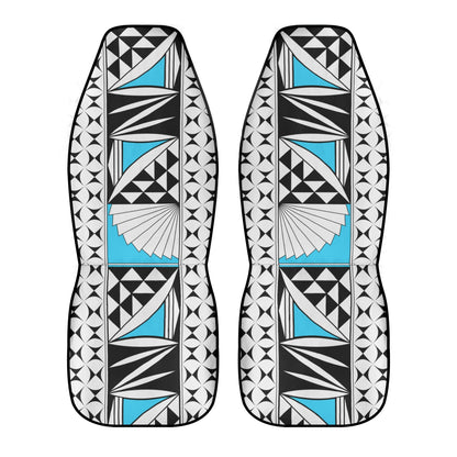 Southwest Sunrise in Turquoise Auto Seat Covers