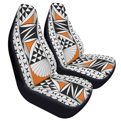 Southwest Sunrise in Orange Auto Seat Covers